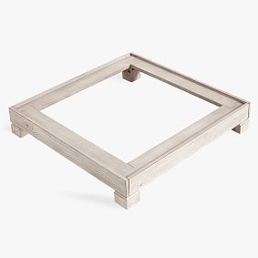 Cushy Lounge Pedestal Base, Weathered White, Standard Parcel Delivery