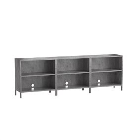 Locker Wall System, Triple Set (3 2-Cubby and 3 Bases)
