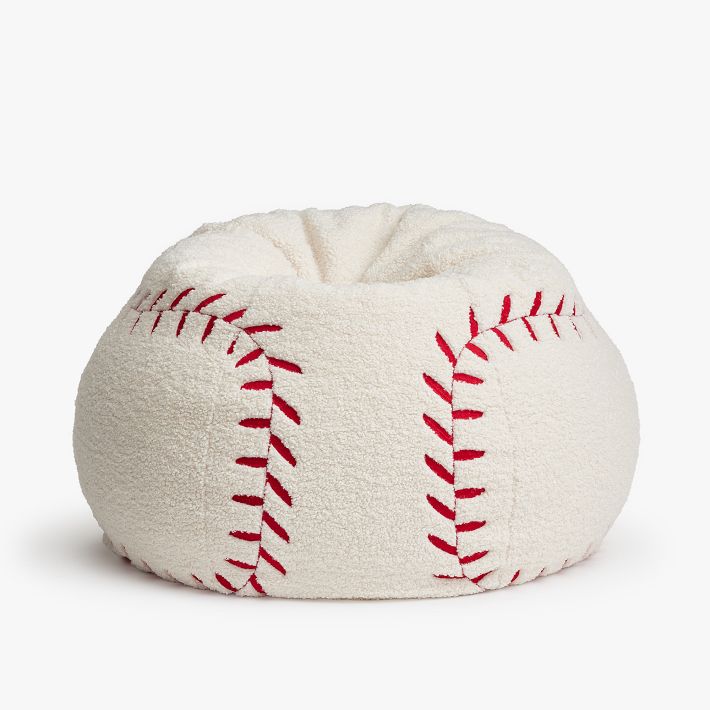Baseball Bean Bag Chair Slipcover Only