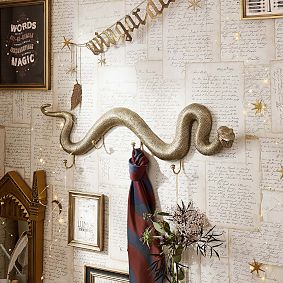 Harry Potter&#8482; Brass Nagini&#8482; Wall Hook