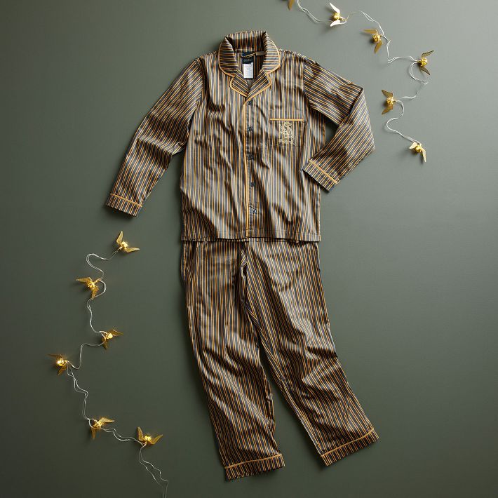 国内発送 HARRY POTTER Hufflepuff Adult パジャマ Pottery Barn Harry Potter™ Hufflepuff™ House Pajama Set | Pottery Barn Teen
