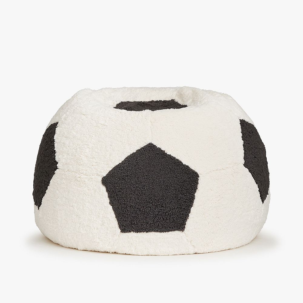 Soccer Ball Bean Bag Chair Slipcover Only