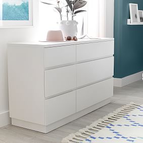 Bowen 6-Drawer Wide Dresser (56w x 19d&quot;)