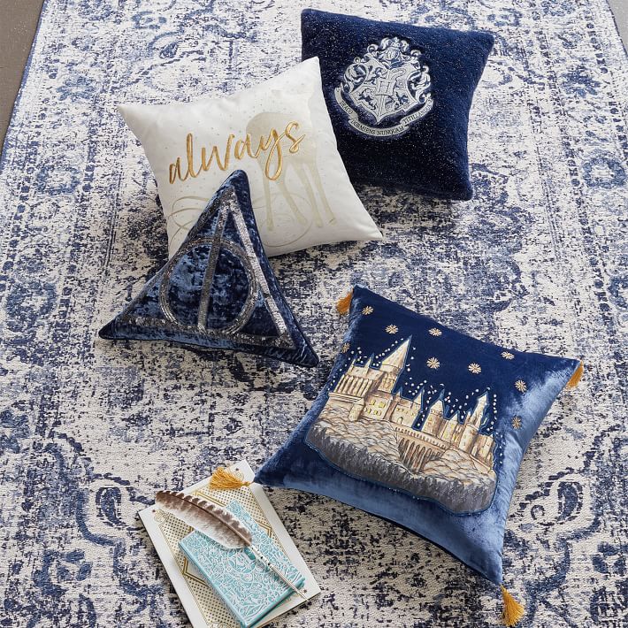 harry potter reversible sequin pillow