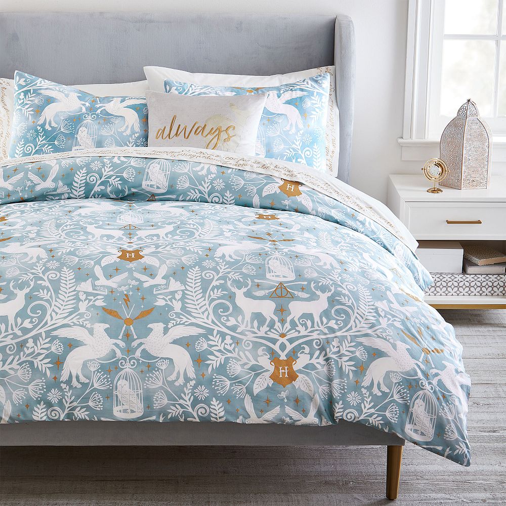 Harry Potter&#8482; Magical Damask Duvet Cover