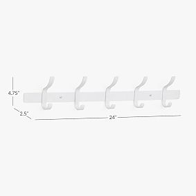 Metal Hook Rack (24&quot;)