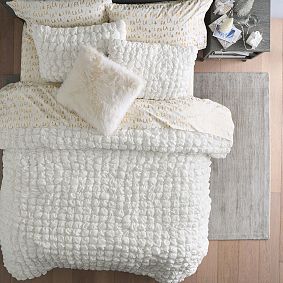 Solid Viscose Rug - Light Grey