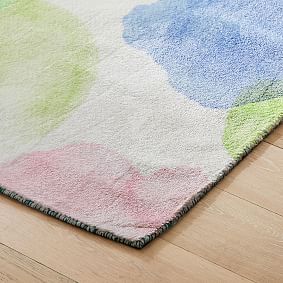Watercolor Dot Performance Rug