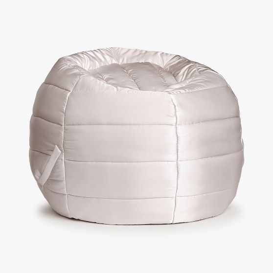 Champagne Puffer Bean Bag Chair