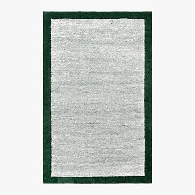 Texture Border Performance Rug