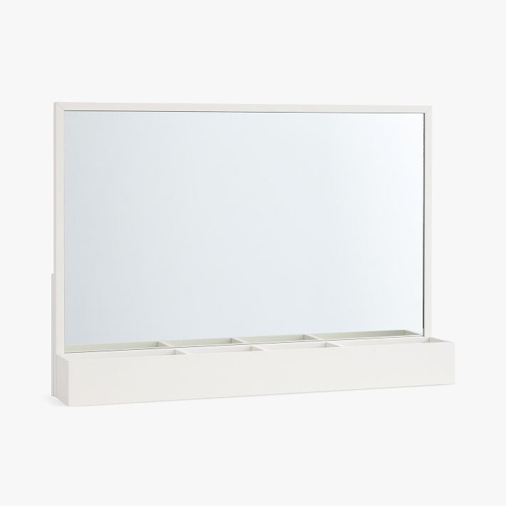 Hampton Single Pedestal Vanity Desk Topper