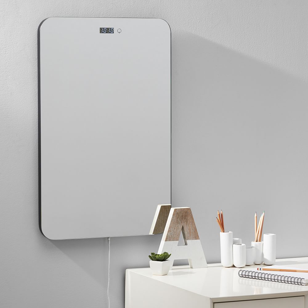 LED Clock Mirror