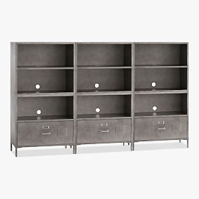 Locker 2-Cubby Wall System with Drawers (90&quot;)