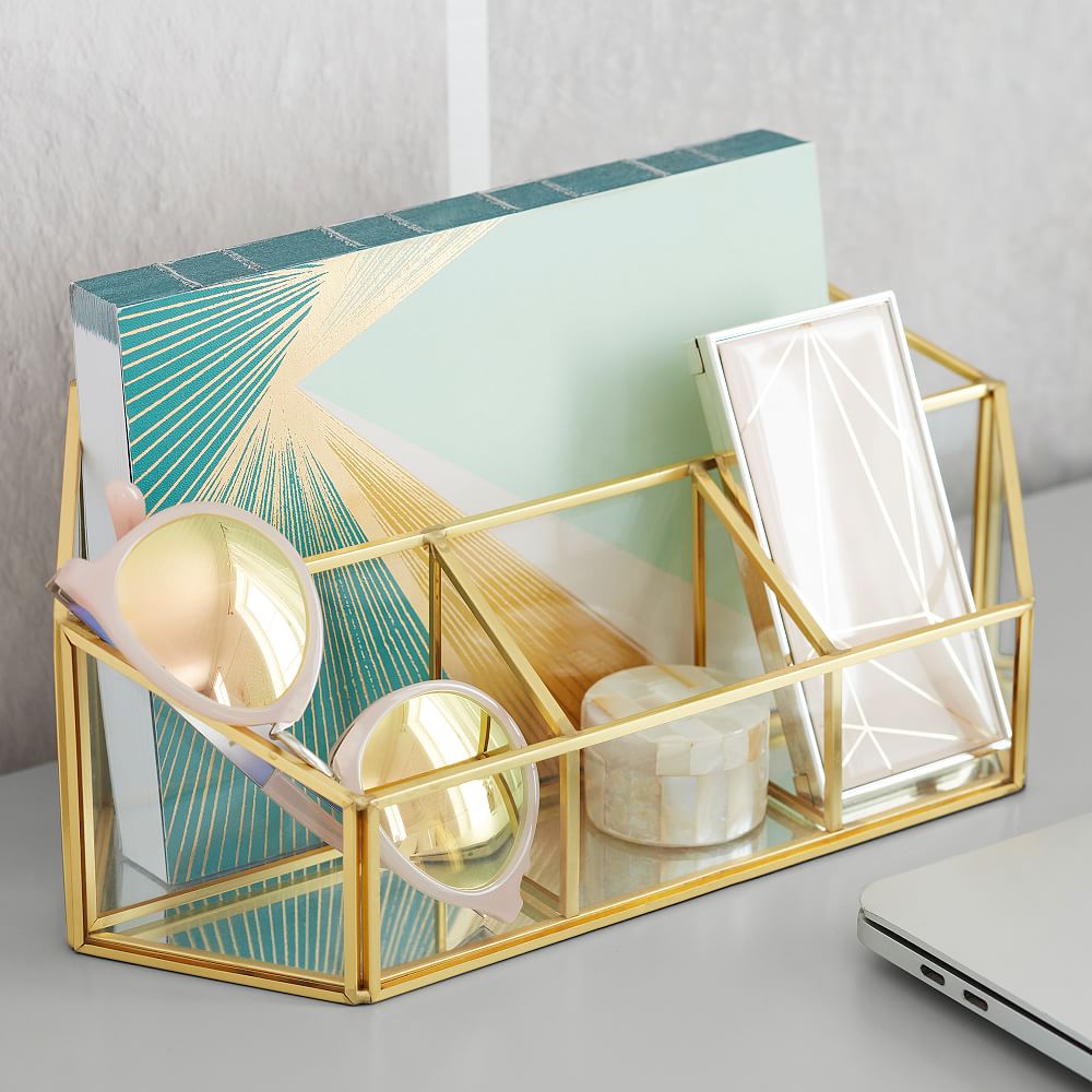 Skyline Divided Desktop Organizer