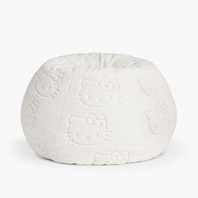 Hello Kitty&#174; Ivory Faux Fur Bean Bag Chair Slipcover Only