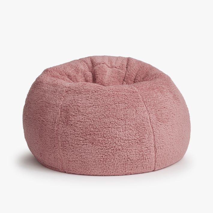 Sherpa Berry Bean Bag Chair Slipcover Only