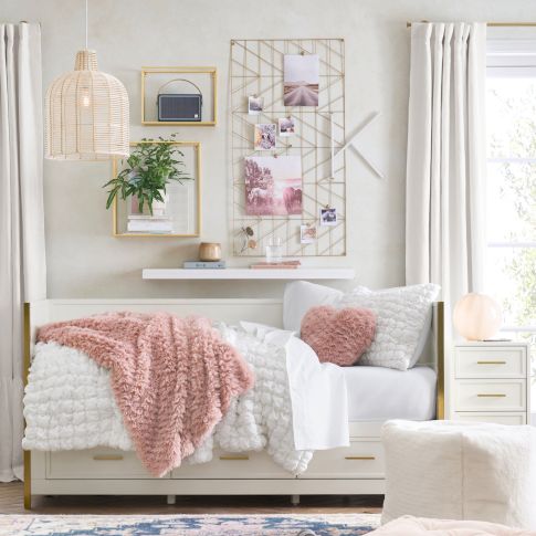 Pop of Pink Bedroom