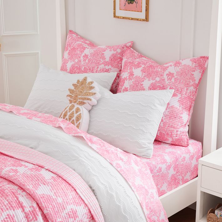 Pottery Barn Lilly Pulitzer Throw Pillows Set Of Two Lilly