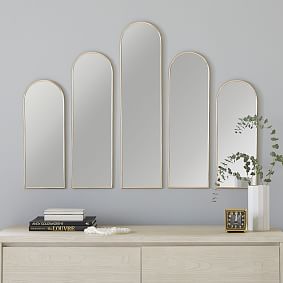 Framed Mirror Headboard