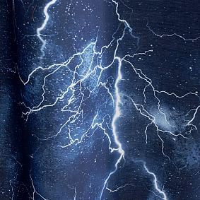 Storm Organic Shower Curtain