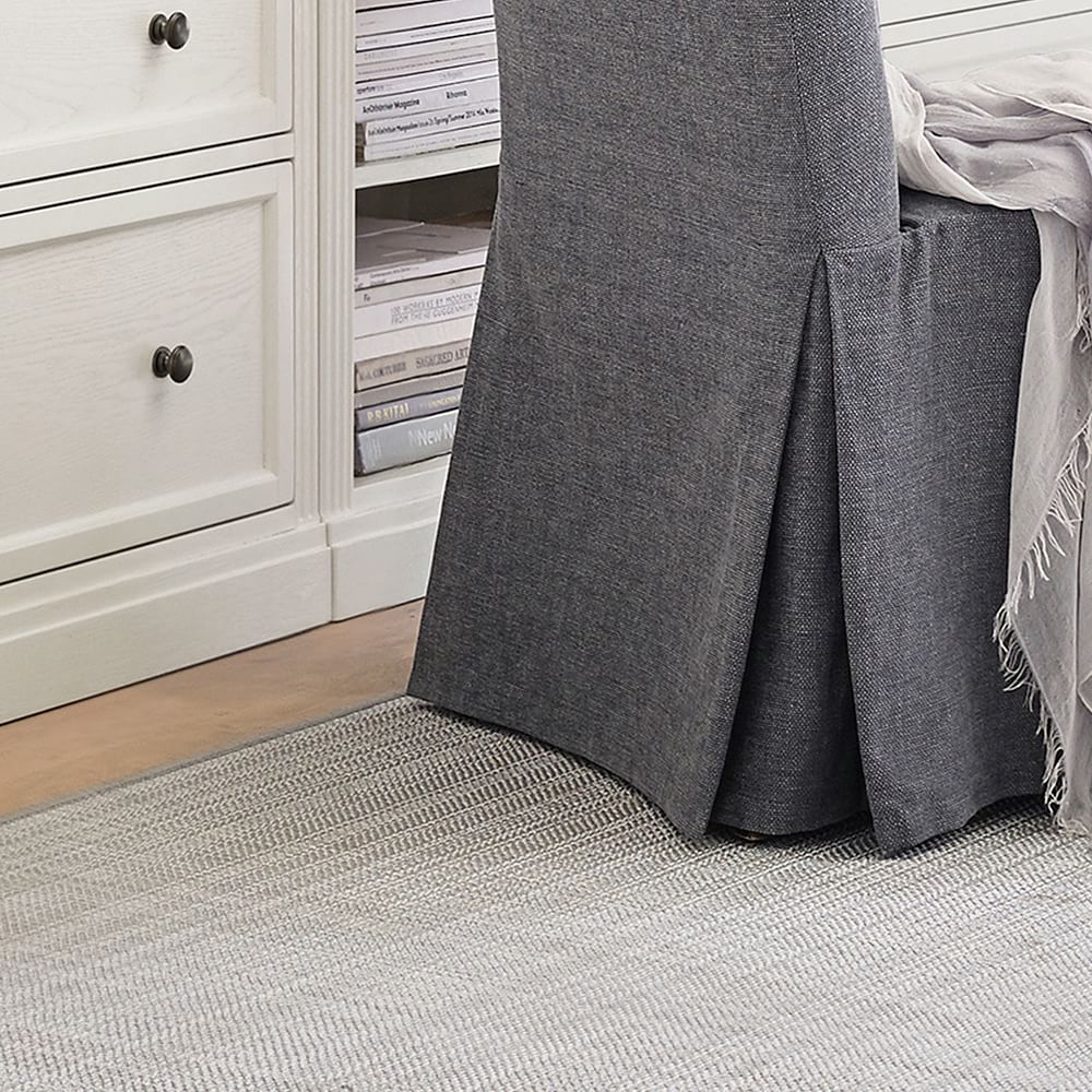 Open Box:   Tweed Synthetic Indoor/Outdoor Rug - Light Gray