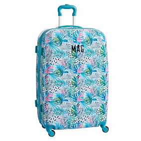 Palm Party Hard-Sided 28&quot; Checked Spinner Suitcase