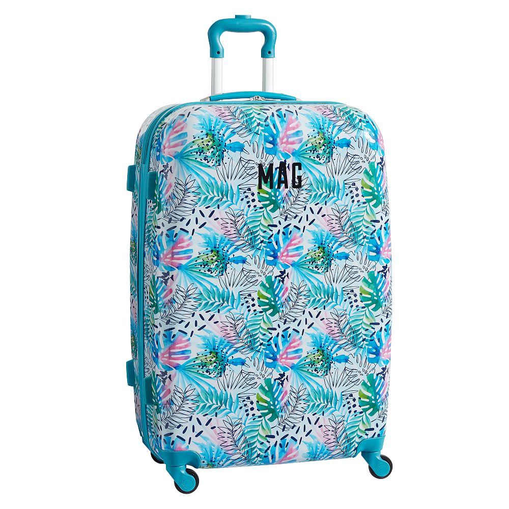 Palm Party Hard-Sided 28&quot; Checked Spinner Suitcase