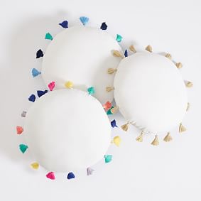 Round Tassel Pillow