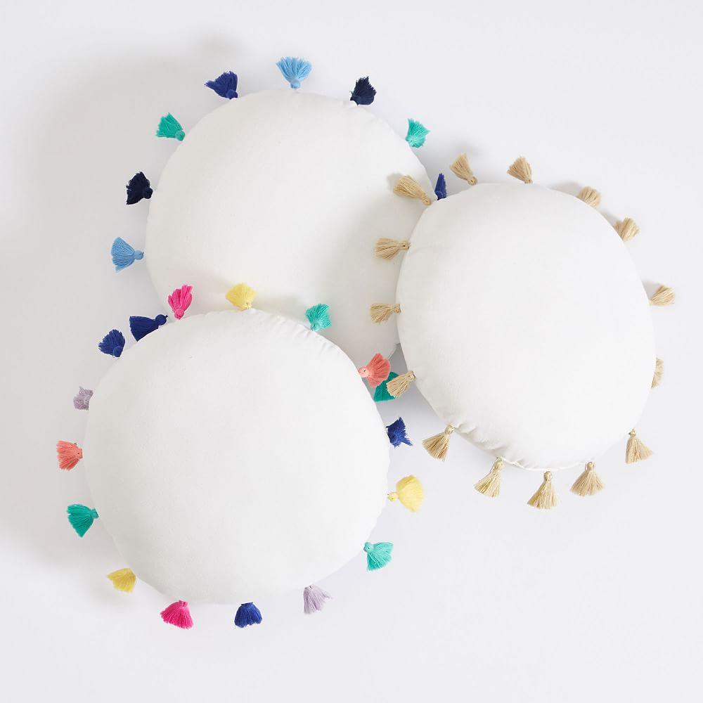 Round Tassel Pillow