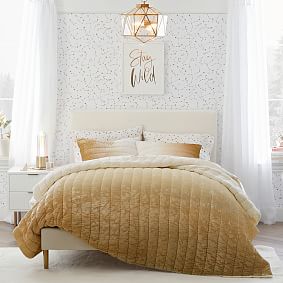 Ombre Velvet Quilt