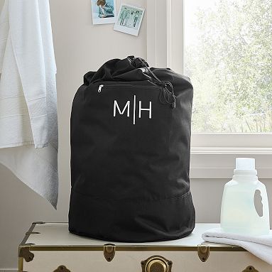 RPET Essential Laundry Backpack, Xl, Solid Black