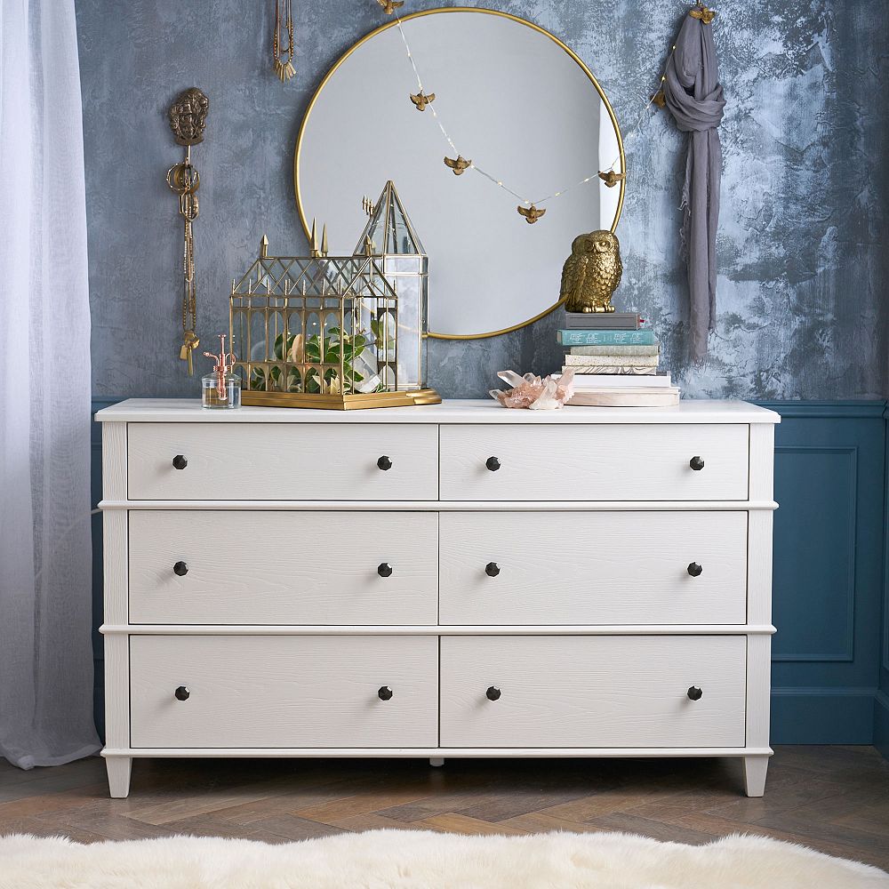 Briar 6-Drawer Wide Dresser (56w x 19d&quot;)