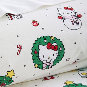 Hello Kitty&#174; Organic Holiday Duvet Cover