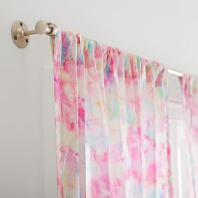 Tie-Dye Sheer Curtain