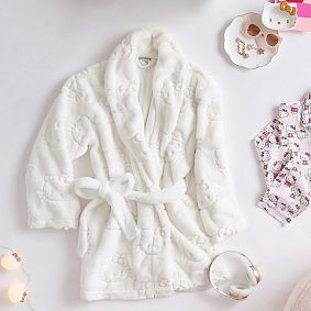 Hello Kitty&#174 Faux Fur Robe
