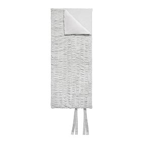 Ruched Faux-Fur Sleeping Bag