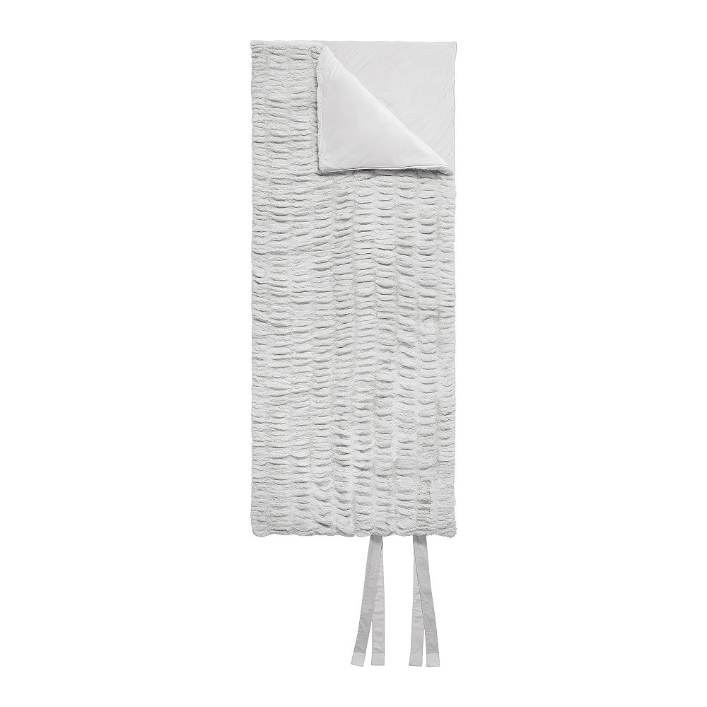 Ruched Faux-Fur Sleeping Bag