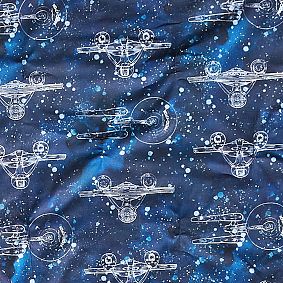 <em>Star Trek</em>&#8482; Space Glow-in-the-Dark Sleeping Bag