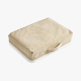 Adjustable Corduroy Lapdesk with Storage-Sand