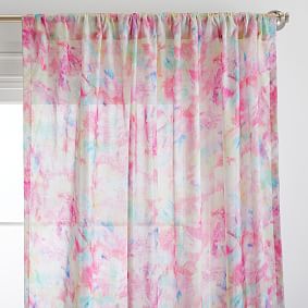 Tie-Dye Sheer Curtain