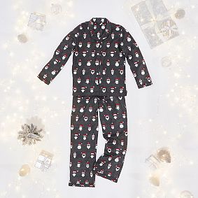 Cool Santa Organic Flannel Pajama Set