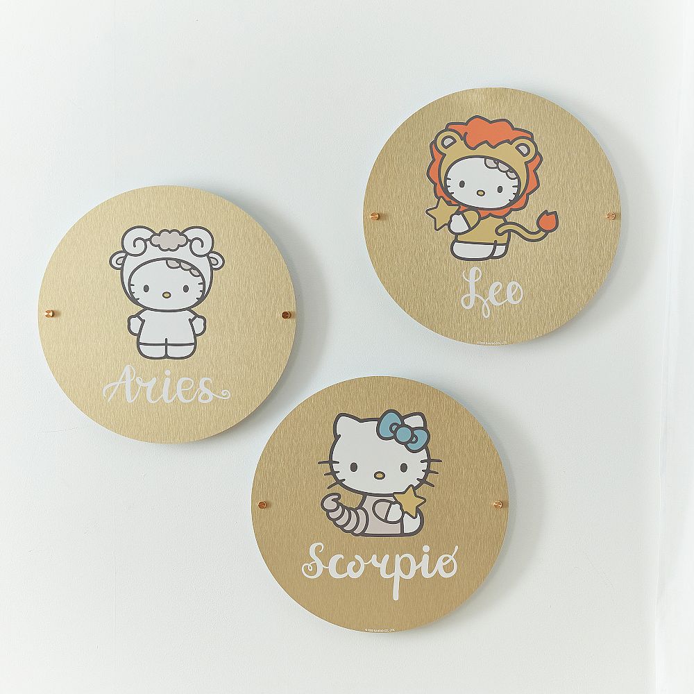 Hello Kitty&#174; Gold Zodiac Decor