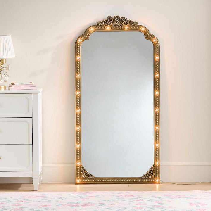 LoveShackFancy Marquee Floor Mirror (30&quot;x59&quot;)
