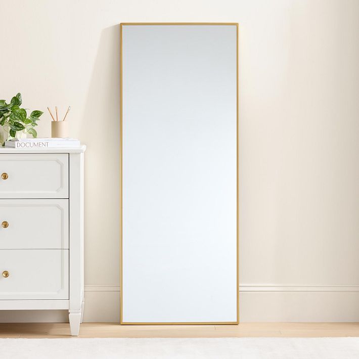 Metal Framed Full Length Mirror (23&quot;x57&quot;)