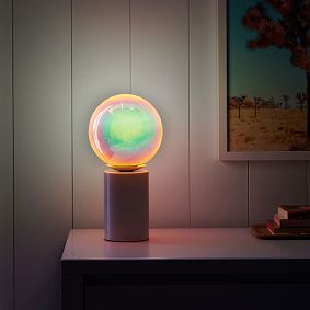 Pearlescent Mini Globe Light