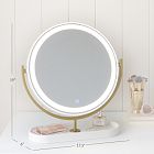 Glam LED Light-Up Vanity Mirror (18"x19")