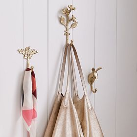 Black And Gold Wall Hooks