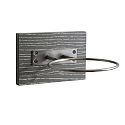 Ball Holder, Brushed Charcoal, Large