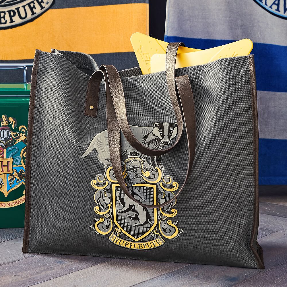 Harry Potter&#8482; Hufflepuff&#8482; House Pride Recycled Canvas Tote Bag