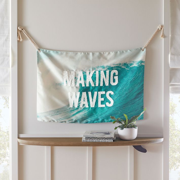 Surfrider Foundation Making Waves Tapestry